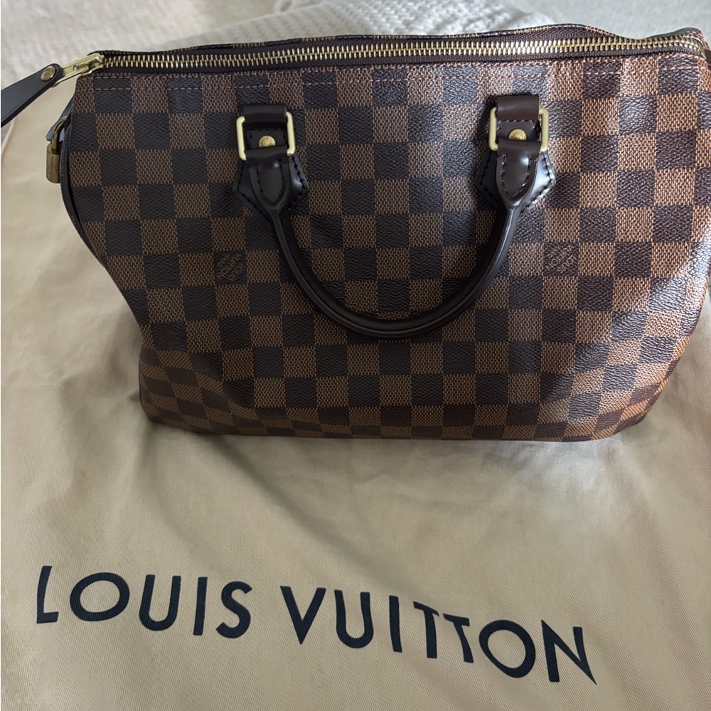 Louis Vuitton Damier Ebene Satchel
